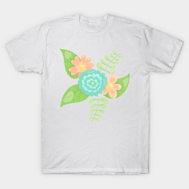 Floral Frees T-Shirt by Creative Has